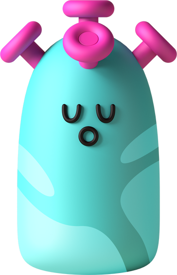 Relaxing 3d Character Illustration